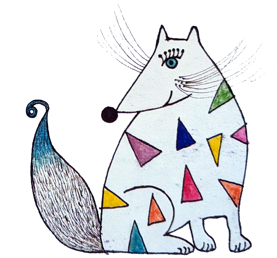 pet logo drawing card